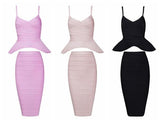 Two Piece Bandage Dress