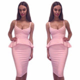 Two Piece Bandage Dress