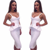 Two Piece Bandage Dress
